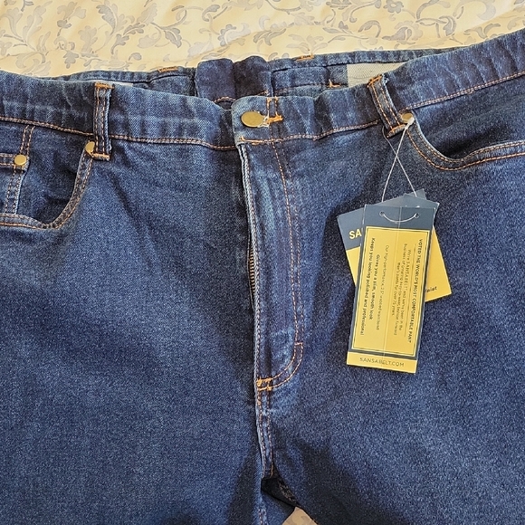 Men's Relaxed Fit Jeans - Blue - Picture 1 of 6